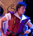 James Anest as Gaston in Beauty and the Beast with PCPA Theaterfest